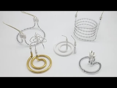 لامپ مادون قرمز دایره ای برای گرمایش دقیق، لامپ های مادون قرمز حلقه ای سفارشی