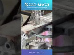 لامپهای مادون قرمز هالوژنی دوقلوی موج کوتاه سرامیکی سفید، نزدیک مادون قرمز