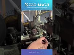 SHW100757 لامپ مادون قرمز ترکیبی تک لوله هالوژن با روکش سفید، لوله مستقیم