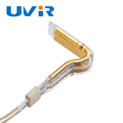 قیمت خوب لامپ مادون قرمز صنعتی با لوله گرمایش هالوژن طلایی شکل L، 150-6000 وات آنلاین