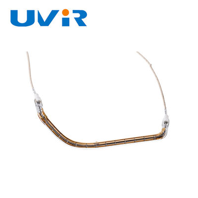 قیمت خوب لوله المنت گرمایش مادون قرمز سه بعدی با روکش طلا 150-6000 وات آنلاین