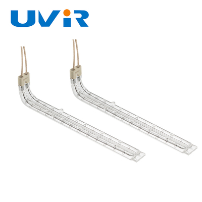 قیمت خوب لوله گرمایش هالوجن کوارتز شفاف 45-480V آنلاین