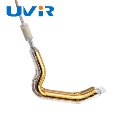 قیمت خوب لوله لامپ حرارتی مادون قرمز پوشش طلا 150-6000W آنلاین