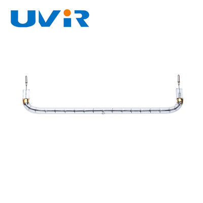 قیمت خوب لوله حرارتی مادون قرمز کوارتز U-Shaped UVIR 8-14mm 1100-2600C آنلاین