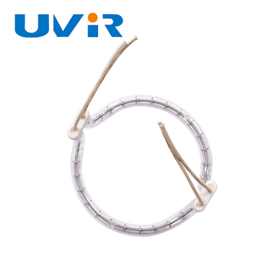 قیمت خوب 3D شکل لوله عنصر گرمایش مادون قرمز لوله هالوجن کوارتز شفاف برای قطعات تجهیزات گرمایش آنلاین