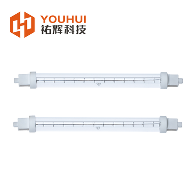 لامپ مادون قرمز هالوژن 200-4000W با زمان پاسخ 1s و طول گرمایش 50-1500mm برای کاربردهای صنعتی