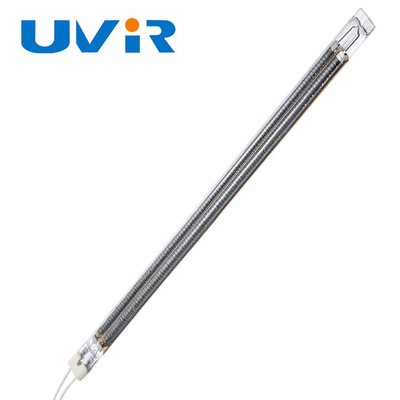Good price کوارتز Twin Tube Carbon Emitters Infrared 15x33mm روکش طلا آنلاین
