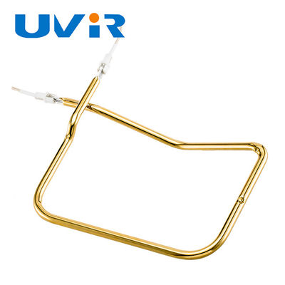 قیمت خوب لامپ مادون قرمز موج کوتاه کوارتز طلایی UVIR 1660W 230V آنلاین