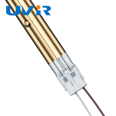 Good price لامپ مادون قرمز 15x33mm IRP برای چاپ، ساطع کننده های مادون قرمز کوارتز با پوشش طلا آنلاین