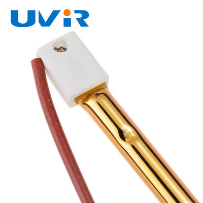 قیمت خوب SK15 1500W لامپ حرارتی مادون قرمز 235V بازتاب دهنده طلایی آنلاین