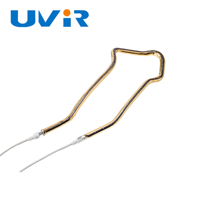 قیمت خوب لوله کوارتز گرمایش مادون قرمز سه بعدی با روکش طلا 45-480 ولت 150-6000 وات آنلاین