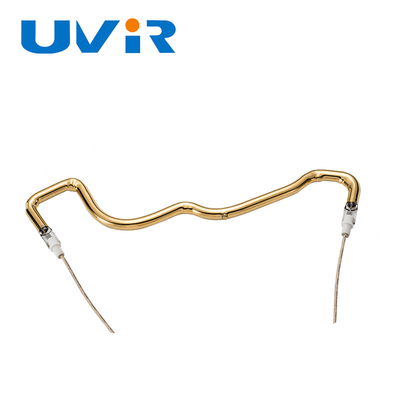 UV شکل ویژه پوشش طلا IR موج کوتاه تابش کننده مادون قرمز صنعت