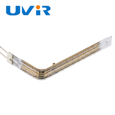 قیمت خوب لوله گرمایشی تحت قرمز پوشیده از طلا 45-480V 150-6000W آنلاین