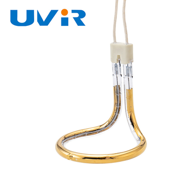 Good price رادیاتور حلقه ای لامپ گرمایش مادون قرمز حلقه ای نیمه طلایی موج کوتاه آنلاین