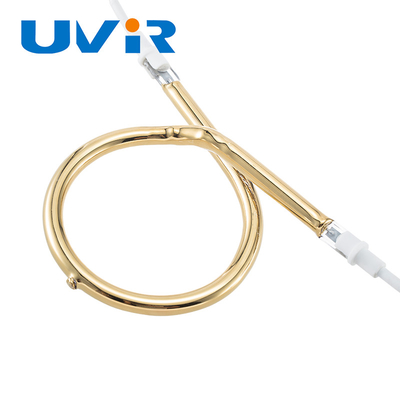 لامپ گرمایش مادون قرمز حلقه ای UVIR 100-7600 وات برای گرمایش فر