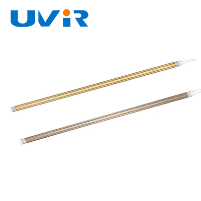 لامپ گرمایش مادون قرمز دو لوله 2500 وات 415 ولت برای چاپگرهای سه بعدی