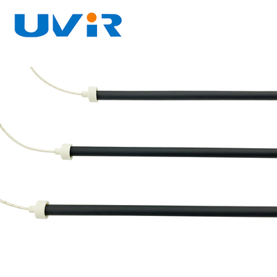 Good price سفارشی سازی UVIR لامپ بخاری مادون قرمز 1500 وات کوارتز مادون قرمز لوله سیاه موج بلند آنلاین