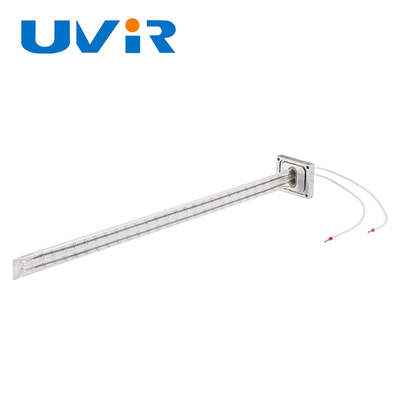 Good price لامپ های مادون قرمز دو لوله ای برای گرم کردن سفید سفارشی طول 50-1500mm آنلاین