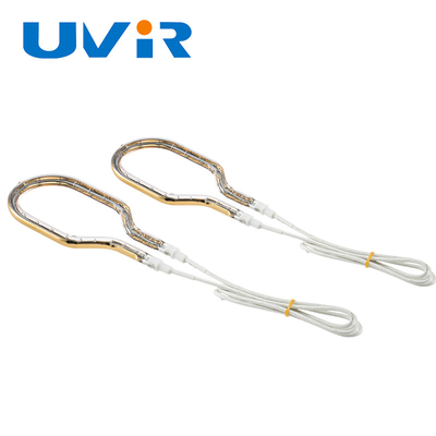 قیمت خوب لامپ مادون قرمز حلقوی موج کوتاه با روکش طلا 39-606 میلی‌متر آنلاین