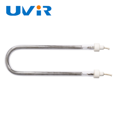 لوله عنصر حرارتی مادون قرمز موج کوتاه 200-4000W