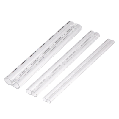 قیمت خوب لوله کوارتز شفاف برای لامپ های مادون قرمز دو لوله 8-33mm آنلاین