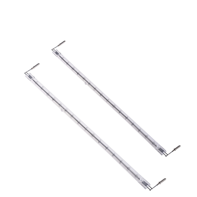 Good price SHC100469 Clear quartz Short wave heater tube single IR Halogen Lamp آنلاین