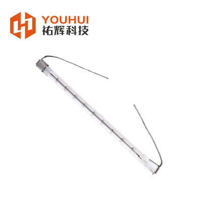 SHC100731 کوارتز شفاف 8-14mm Sk17 بیس هالوژن هیتر لوله تابش های مادون قرمز