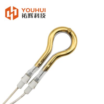 قیمت خوب لامپ مادون قرمز حلقه ای کوارتز خالص با گواهی CE، 99.99٪ برای کاربردهای خودرو آنلاین