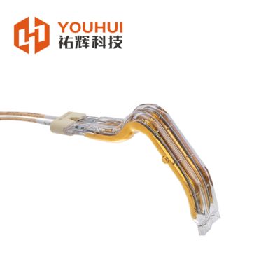 قیمت خوب 45-480V 150-6000W Twin Tube L-Type Infrared Heating Lamp with 11x23mm Quartz Tube آنلاین