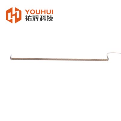 150-6000W Gold Reflector L-shaped Twin Tube Infrared Heating Element Tube برای صنعت خودرو