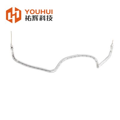 قیمت خوب 150-6000W White Coating Infrared Heating Element Tube با طول عمر 5000 ساعت برای گرمایش صنعتی آنلاین