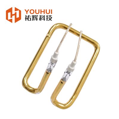 کیفیت لوله المنت حرارتی مادون قرمز 150-6000 وات با طول عمر 5000-20000 ساعت و راندمان حرارتی 85% برای کاربردهای صنعتی کارخانه