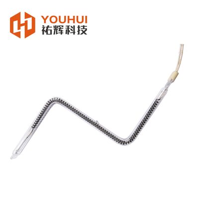 قیمت خوب لامپ مادون قرمز موج متوسط ​​کربن صنعتی با طول قابل تنظیم 50-1500 میلی متر و دمای رشته 1100-2600 درجه سانتی گراد برای 5000+ ساعت عمر مفید آنلاین