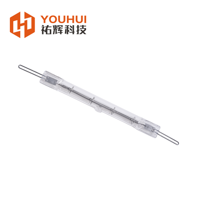 قیمت خوب 5000 ساعت زمان کار 1-2 میکرومتر طول موج 200-4000 وات لامپ مادون قرمز کوارتز هیتر مادون قرمز هالوژن برای گرمایش صنعتی online