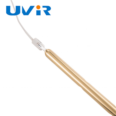 R7S 230V لامپ گرم کننده کوارتز مادون قرمز با پوشش طلا