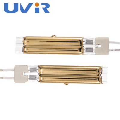 Good price بخاری های مادون قرمز کوارتز هالوژن 3400 وات TC01 پوشش طلایی برای فعال سازی چسب خودکار آنلاین