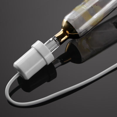 لامپ پخت UV با پیک موج 417 نانومتر با لوله کوارتز با کیفیت بالا و درپوش های انتهایی سرامیکی برای چاپ جوهر