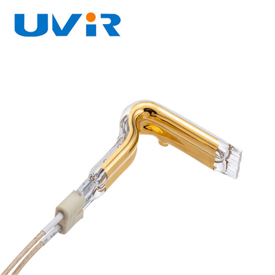 OEM Infrared Heating Tube L Shape 3D Contoured 85 Heat Efficiency