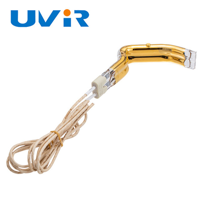 لامپ گرم‌کننده مادون قرمز رشته تنگستن لوله کوارتز نوع L