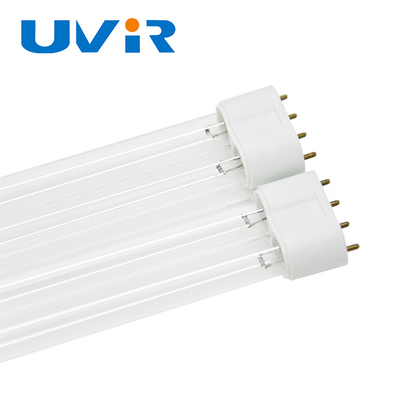 لامپ میکروب‌کش UVC 35W لوله کوارتز پایه 2G11