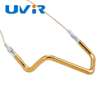 Good price لوله عنصر گرمایش مادون قرمز شکل سه بعدی، عنصر گرمایش مادون قرمز جایگزین رنگ طلایی آنلاین