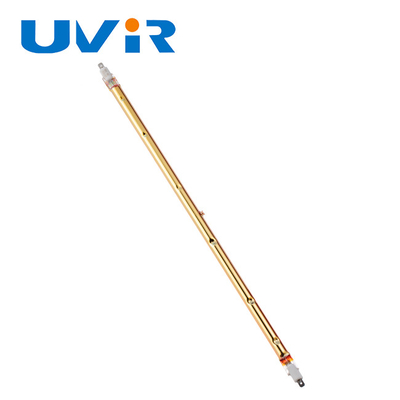 قیمت خوب لامپ گرمایش مادون قرمز کوارتز روکش طلا R7S 500W 235V آنلاین